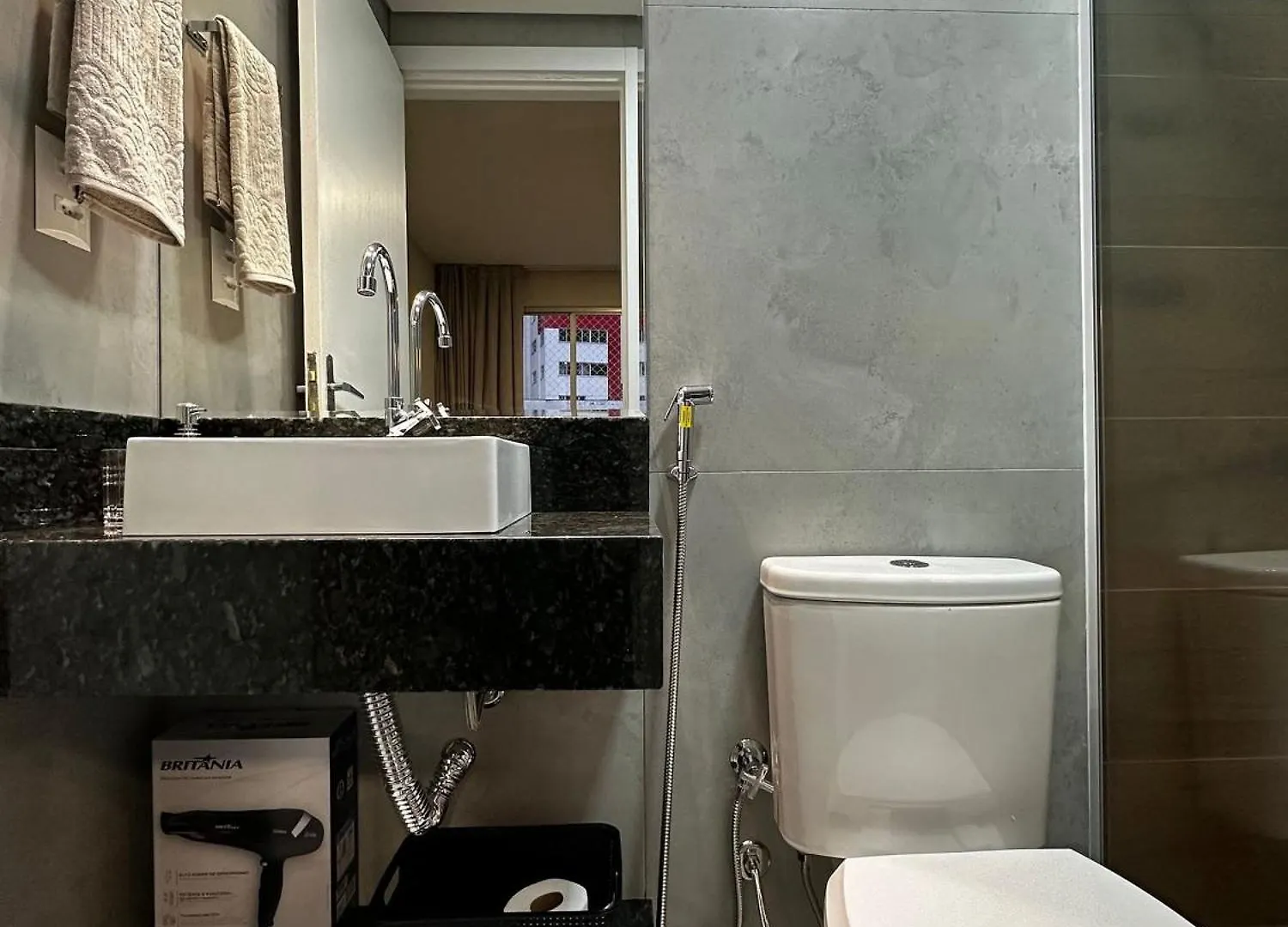 Balneário Camboriú Po05- Suite| Centro| Garagem| Telas De Protecao דירה Balneário Camboriú
